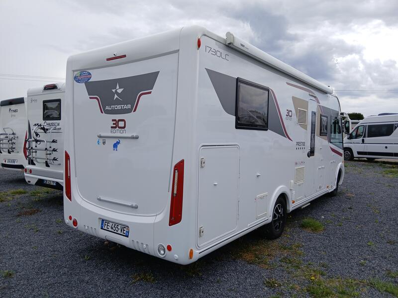 camping-car AUTOSTAR I 730 LC PRESTIGE ELITE EDITION SPECIALE 30 ANS LIT CENTRAL OCCASION
